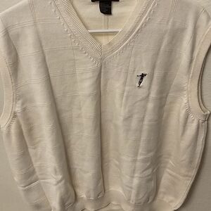 Men's Classic White Knit Tank Top